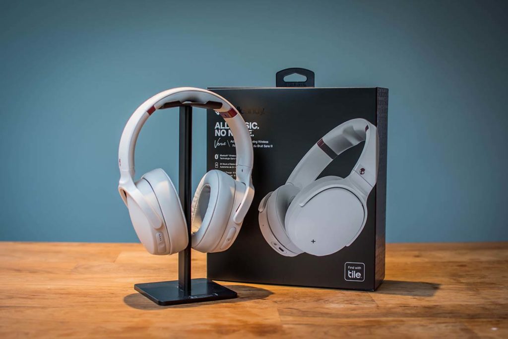 Skullcandy Venue Wireless ANC Over-Ear Headphone - White Skullcandy Venue Wireless ANC Over-Ear Headphone - White